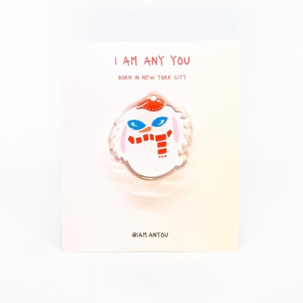 Don't Cry Snowman Hair Clip